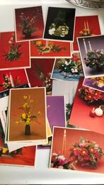 30 kaarten met afbeelding Kerststukjes., Verzenden