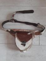 Koeienhuid Heuptas - Festival Stijl verstelbare riem, Ophalen of Verzenden, Gebruikt, Bruin, Overige typen