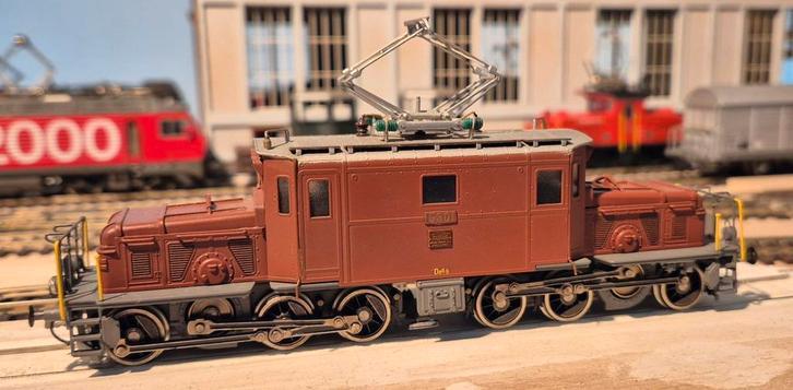 Fulgurex SBB De 6/6 Esu 5.0 Digitaal - Zwitserse Krokodil, Hobby en Vrije tijd, Modeltreinen | H0, Zo goed als nieuw, Locomotief