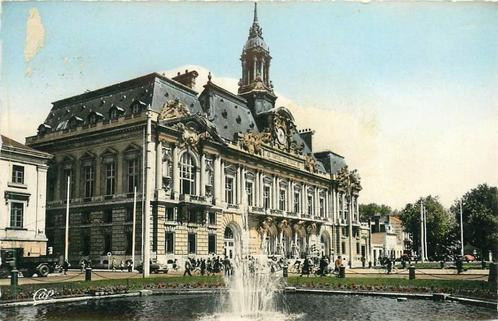 (381-369-017) Tours L'Hotel de Ville, Verzamelen, Ansichtkaarten | Buitenland, Frankrijk, Voor 1920, Verzenden
