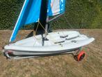 Laser Pico met strandtrailer, Watersport en Boten, Open zeilboten, Ophalen, Gebruikt, Minder dan 3 meter, Laser