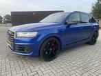 Audi SQ7 4.0 TDI 7-persoons super mooi (bj 2016, automaat), Auto's, Audi, SQ7, Gebruikt, Blauw, 7 stoelen
