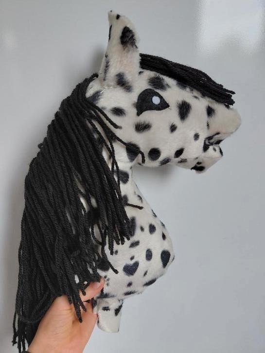 Hobbyhorse palomino zwart wit UITVERKOOP!, Kinderen en Baby's, Speelgoed | Babyspeelgoed, Nieuw, Overige typen, Ophalen
