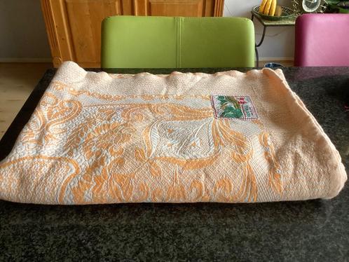 Zomerdeken, katoen, Great Wall, China, oranje, Huis en Inrichting, Woonaccessoires | Plaids en Woondekens, Gebruikt, Ophalen