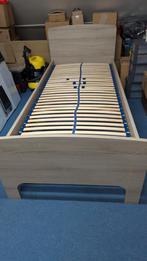 Stevige bed, 90x220 met lattenbodem, Ophalen, 90 cm, Eenpersoons, Zo goed als nieuw
