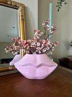 Bloempot pink lips Housevitamin, Ophalen of Verzenden, Rond, Aardewerk, Minder dan 25 cm