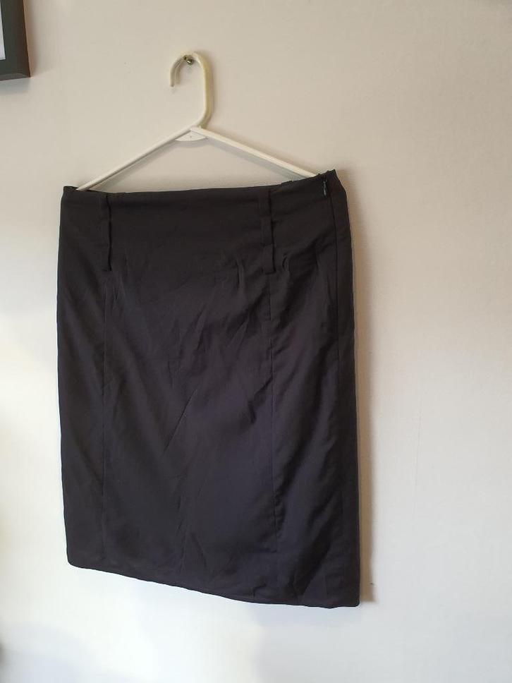 rok Erny van Reijmersdal, maat 44 *21*, Kleding | Dames, Rokken, Zo goed als nieuw, Maat 42/44 (L), Zwart, Knielengte, Ophalen of Verzenden