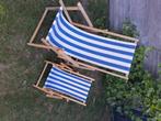 Strandstoelen, Caravans en Kamperen, Kampeermeubelen, Ophalen of Verzenden, Gebruikt, Campingstoel