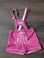 Roze dames lederhosen, Oktoberfest, Ophalen of Verzenden, Zo goed als nieuw, Maat 38/40 (M)
