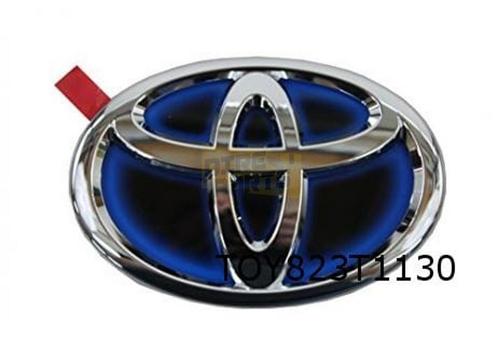 Toyota Yaris/Yaris Cross/Prius embleem logo ''Toyota'' achte, Auto-onderdelen, Carrosserie en Plaatwerk, Toyota, Nieuw, Verzenden