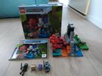 Lego Minecraft 21172 The Ruined Portal, Ophalen of Verzenden, Zo goed als nieuw, Complete set, Lego