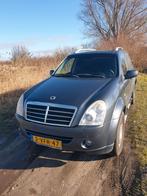 SsangYong Rexton 2.7Xdi, Auto's, Automaat, Zwart, Leder, Bedrijf
