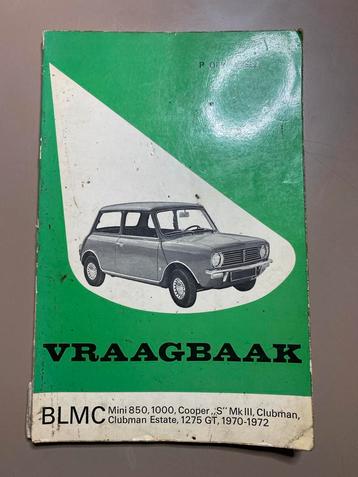 Mini Vraagbaak P. Olyslager 1970-1972 beschikbaar voor biedingen