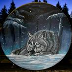 OVERGEDRAGEN Sjamanendrum Nubische Geit 42 cm, Verzenden, Nieuw