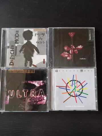 4 cd's Depeche Mode in verpakking beschikbaar voor biedingen