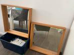Spiegels, Huis en Inrichting, Woonaccessoires | Spiegels, Ophalen, Gebruikt, Vierkant, Minder dan 100 cm