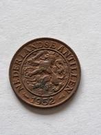 1 cent Nederlandse antillen 1952, Postzegels en Munten, Ophalen of Verzenden, Koningin Juliana, 1 cent