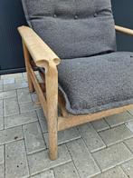 Deense design stoel Madsen & Schubell 1970s, Ophalen, Gebruikt, Overige kleuren, Metaal