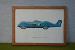 schilderij van De Renault Étoile Filante 270 CV / 1956, 32cm, Ophalen of Verzenden, Gebruikt, Auto's
