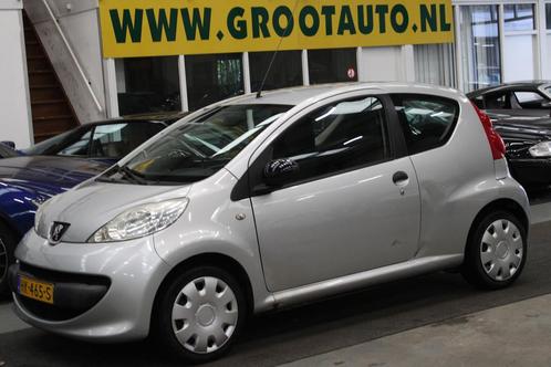 Peugeot 107 1.0-12V XR Stuurbekrachtiging (bj 2006), Auto's, Peugeot, Bedrijf, Te koop, ABS, Airbags, Centrale vergrendeling, Metallic lak