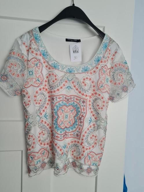 Nieuwe top Drôle de Copine incl verz, Kleding | Dames, T-shirts, Nieuw, Maat 38/40 (M), Overige kleuren, Korte mouw, Ophalen of Verzenden