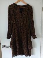 SET, jurkje, dierenprint, bruin, maat M, Kleding | Dames, Jurken, Maat 38/40 (M), Bruin, Ophalen of Verzenden, Zo goed als nieuw