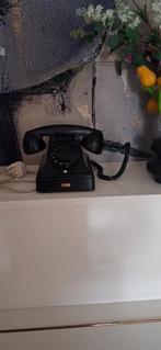 Oude Telefoon met Draaischijf - Vintage Decoratie, Ophalen of Verzenden