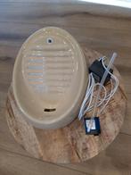 Lucky Kitty Keramische Drink fontein 1,5 L Beige, Dieren en Toebehoren, Ophalen of Verzenden, Gebruikt