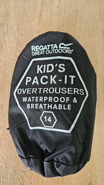 Regatta Kids Pack-it Regenbroek mt 164 beschikbaar voor biedingen