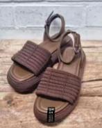 VINCE - Prachtige leren sandalen maat 38,5 - Nieuw €309, Kleding | Dames, Schoenen, VINCE, Nieuw, X, Sandalen of Muiltjes