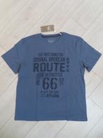 T-SHIRT, BLAUW met opdruk (MAN'S WORLD) maat XL (NIEUW), Blauw, Ophalen of Verzenden, Man's World, Maat 56/58 (XL)