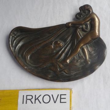 BRONS * ART NOUVEAU BAKJE * Heel Mooi * beschikbaar voor biedingen