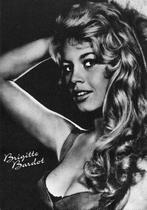 Filmsterren anschtkaart Brigitte Bardot, Verzenden, 1940 tot 1960, Ongelopen, Sterren en Beroemdheden