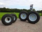 Set gazonbanden op velgen 560/60R22 en 710/55R34 MF/Landini, Zakelijke goederen, Agrarisch | Onderdelen | Banden, Velgen en Assen
