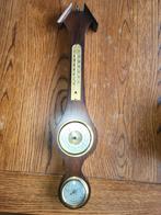 Vintage Houten weerstation, Antiek en Kunst, Ophalen, Koper