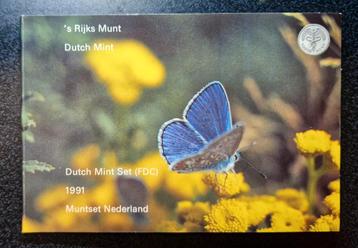 Munten jaarset 1991 Nederland F.D.C. beschikbaar voor biedingen