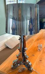 Kartell Bourgie Tafellamp Zilver, Huis en Inrichting, Lampen | Tafellampen, Ophalen, Zo goed als nieuw, Kunststof, 50 tot 75 cm