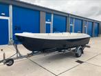 In nieuwstaat 4,60 boot met tohatsu 9,8pk, Watersport en Boten, Vis- en Consoleboten, Tot 10 pk, Ophalen of Verzenden, Zo goed als nieuw