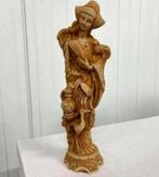 Chinees beeld ivorine 27cm prachtig in detail beeldje china, Antiek en Kunst, Ophalen of Verzenden