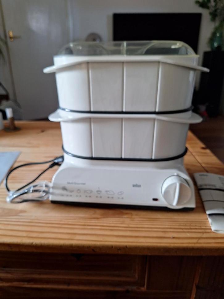 Stoom koker Braun MultiGourmet FS 20 nooit gebruikt, Witgoed en Apparatuur, Stoomapparaten, Zo goed als nieuw, Ophalen of Verzenden