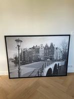 IKEA Amsterdam Foto - Zwarte Lijst, Ophalen, 50 tot 75 cm, Zo goed als nieuw, 100 tot 125 cm