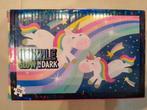 Glow in the Dark Eenhoorn Puzzel - 100 Stukjes, Ophalen of Verzenden, Minder dan 500 stukjes, Nieuw, Legpuzzel