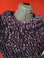 Vintage auberginekleurige stretch pencildress maat S.IZGST, Maat 38/40 (M), Ophalen of Verzenden, Zo goed als nieuw, Saxo Paris