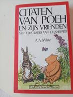 A.A. Milne - Citaten van Poeh en zijn vrienden, Ophalen of Verzenden, Zo goed als nieuw, A.A. Milne, Nederland