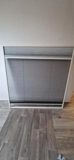 Velux GGl Bruynzeel Duo plisse verduistering/hor 136x142, Ophalen, 100 tot 150 cm, Zo goed als nieuw, Wit