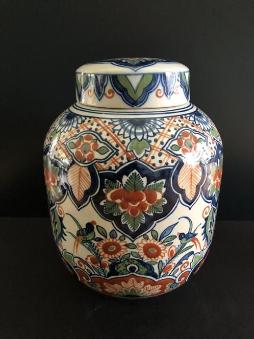 Makkum Tichelaar Grote en oude gemberpot (Reyshof), Antiek en Kunst, Antiek | Keramiek en Aardewerk, Ophalen of Verzenden