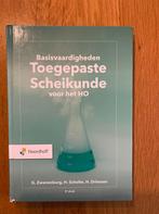 Basisvaardigheden toegepaste scheikunde voor het HO, Boeken, Studieboeken en Cursussen, Ophalen of Verzenden, Beta, Zo goed als nieuw