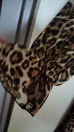 Voile Dames Blouse mt 48 lange mouw, Kleding | Dames, Blouses en Tunieken, Bruin, Maat 46/48 (XL) of groter, Ophalen of Verzenden