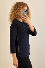 Top van Tommy Hilfiger in maat 6/38, Kleding | Dames, Tops, Maat 38/40 (M), Blauw, Ophalen of Verzenden, Zo goed als nieuw