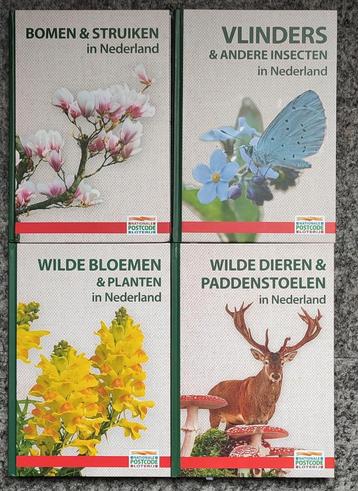 4 Natuur boeken Nationale Postcode Loterij  beschikbaar voor biedingen